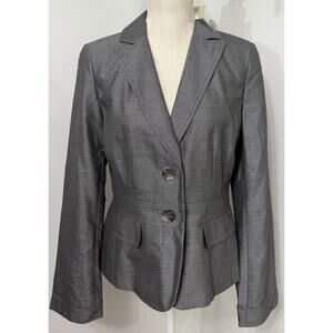 NEW Ann Taylor Womens Taylored Blazer Two Button Size 8 Msrp $129 Lined Career